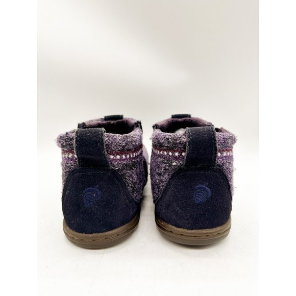 Acorn Women's Purple Bootie Ankle Height Slipper with Cloud Cushion® Comfort 7 - Picture 6 of 11